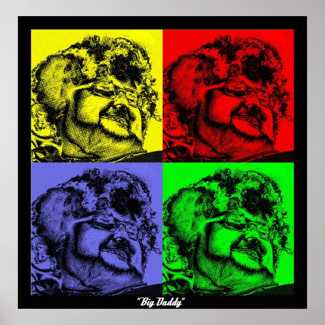 Big Pappa Poster (Framsidan)
