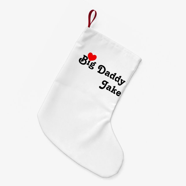 Big Pappa Small-julklapp Liten Julstrumpa (Framsidan (Hängande))