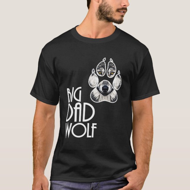 Big Pappa Varg Funny Far Varg Pun Novelty T Shirt (Framsida)