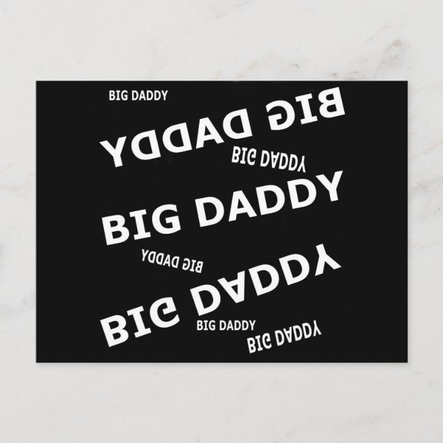 Big Pappa Vykort (Framsida)