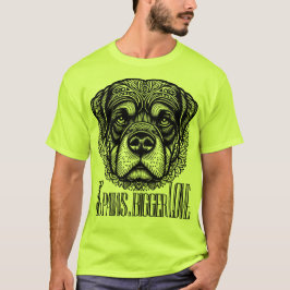 Big Paws, Bigger Love - Rottweiler T Shirt