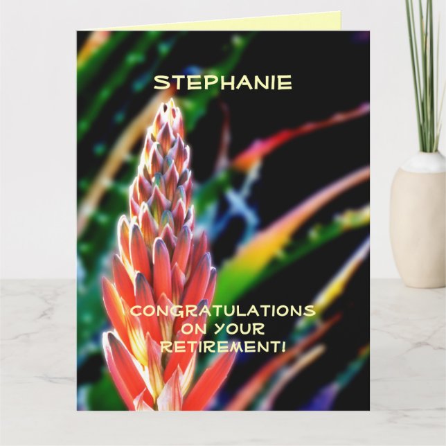 BIG Pension Grattis, JUMBO, Exotic Aloe Kort (Framsida)