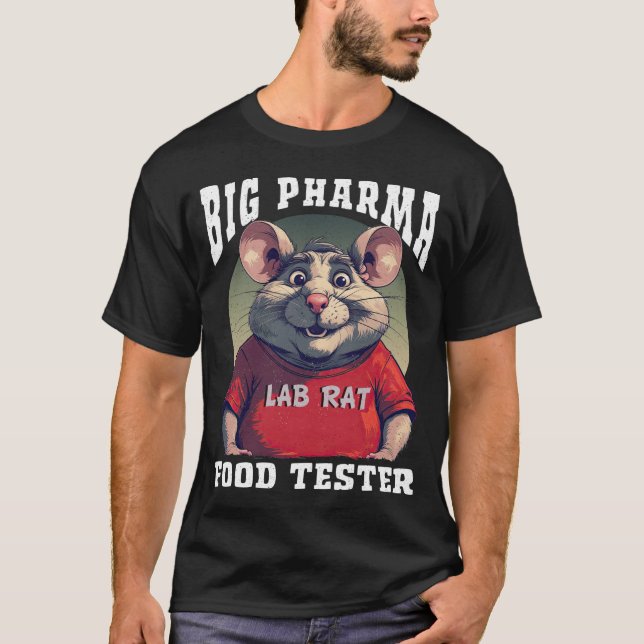 BIG PHARMA FOOD TESTER Graphic T Shirt (Framsida)