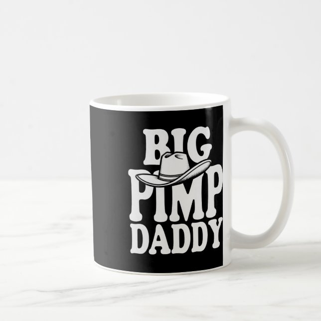 Big Pimp pappa Halloween Costume Kaffemugg (Höger)