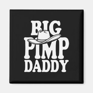 Big Pimp pappa Halloween Costume Magnet
