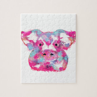 Big pink pig dirty ego pussel