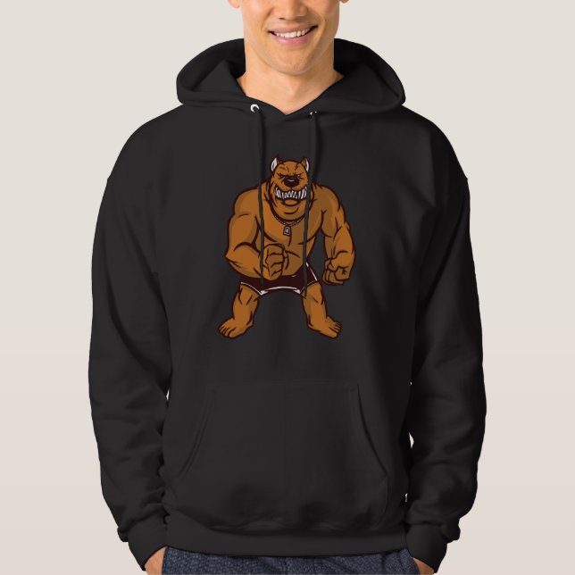 Big Pitbull Hoodie (Framsida)