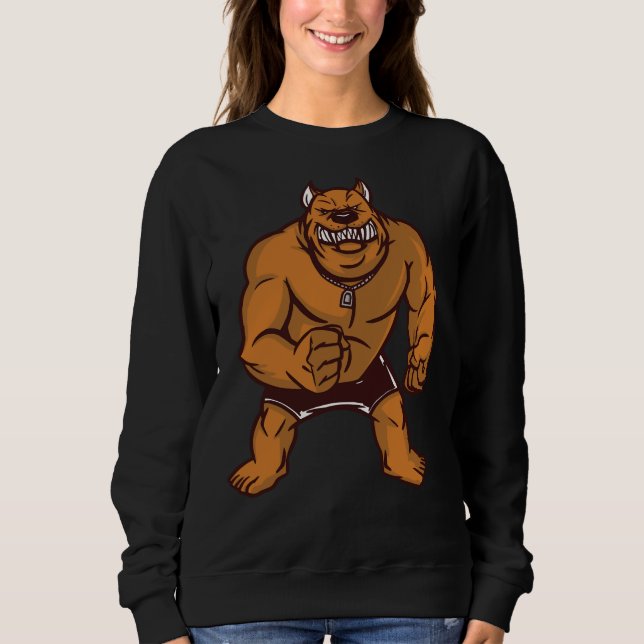 Big Pitbull T Shirt (Framsida)