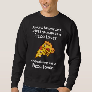Big Pizza Lång Ärmad Tröja