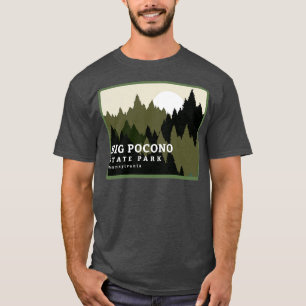 Big Pocono State Park Pennsylvania Forest Sunrise T Shirt