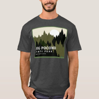 Big Pocono State Park Pennsylvania Forest Sunrise T Shirt