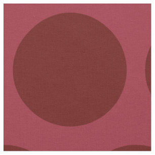 Big Polka Dot Mönster Tyg