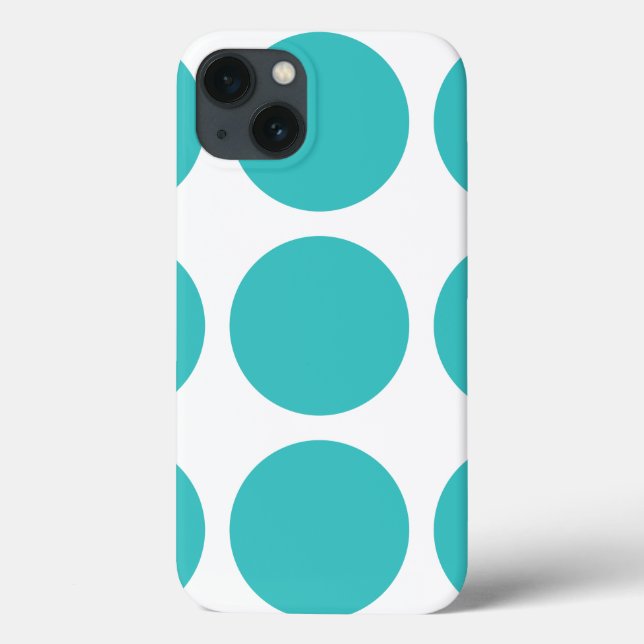 Big Polka dots BT iPad Air Case (Baksida)