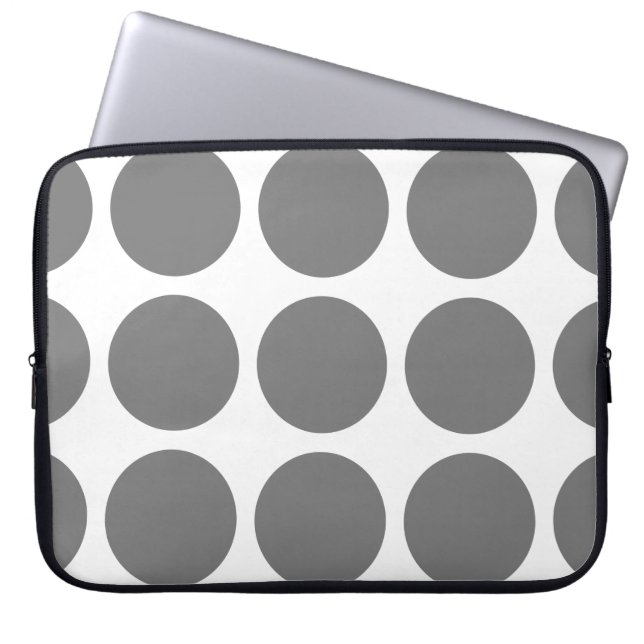 Big Polka dots Electronics Sleeve (Framsidan)