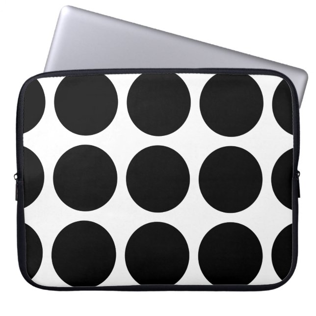 Big Polka dots Electronics Sleeve (Framsidan)