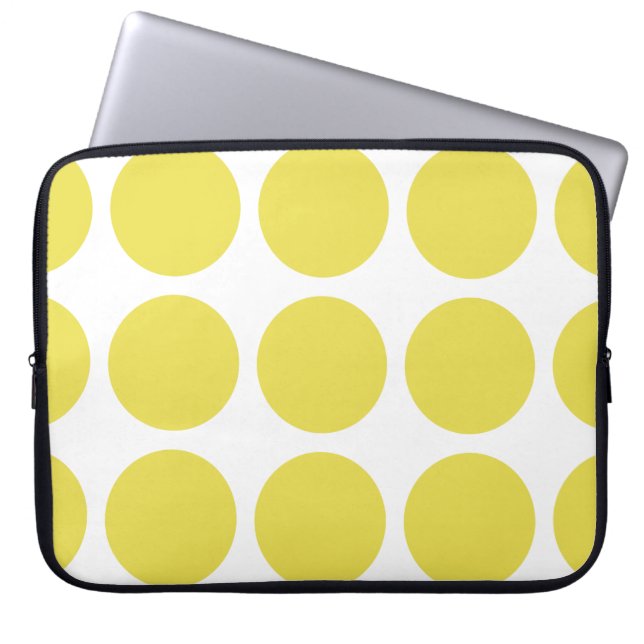 Big Polka dots Electronics Sleeve (Framsidan)