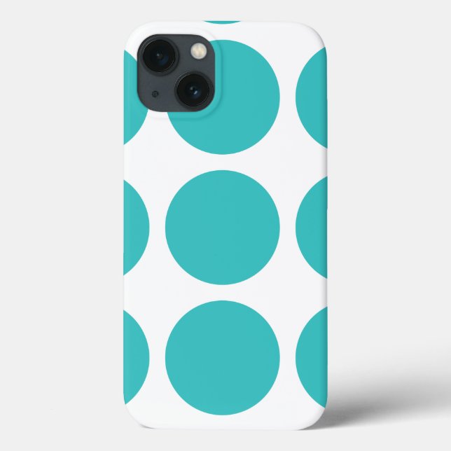 Big Polka dots iPad BT Fodral (Baksida)