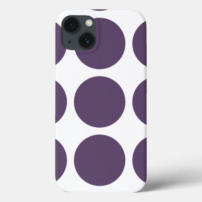 Big Polka dots iPad BT Fodral (Baksida)
