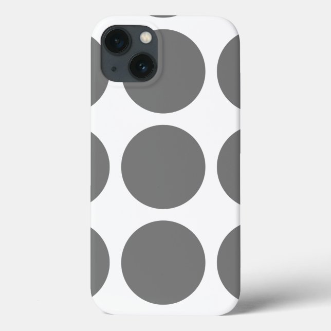 Big Polka dots iPad BT Fodral (Baksida)