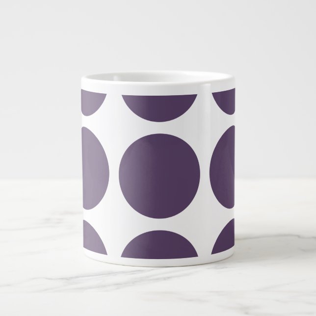 Big Polka dots Jumbo Mugg (Framsidan)