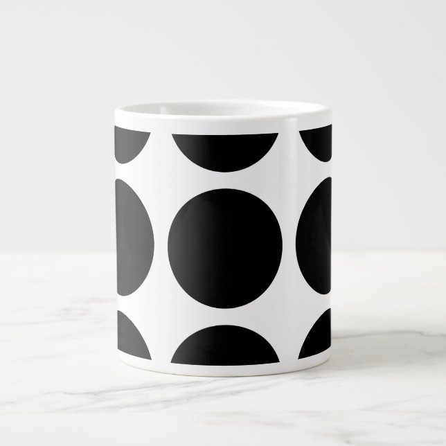 Big Polka dots Jumbo Mugg (Framsidan)