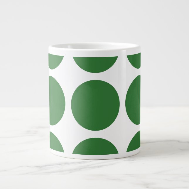 Big Polka dots Jumbo Mugg (Framsidan)