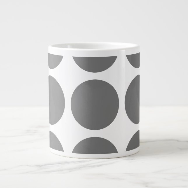 Big Polka dots Jumbo Mugg (Framsidan)