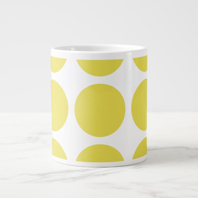 Big Polka dots Jumbo Mugg (Framsidan)