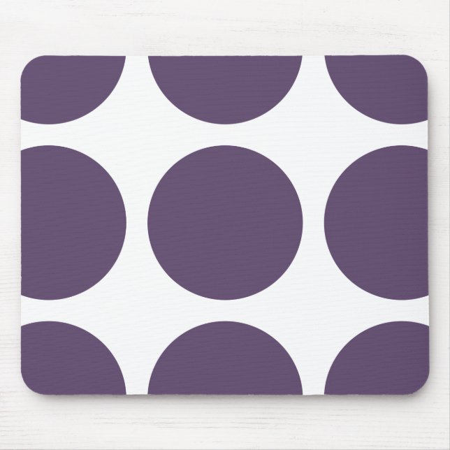 Big Polka dots Mousepad Musmatta (Framsidan)