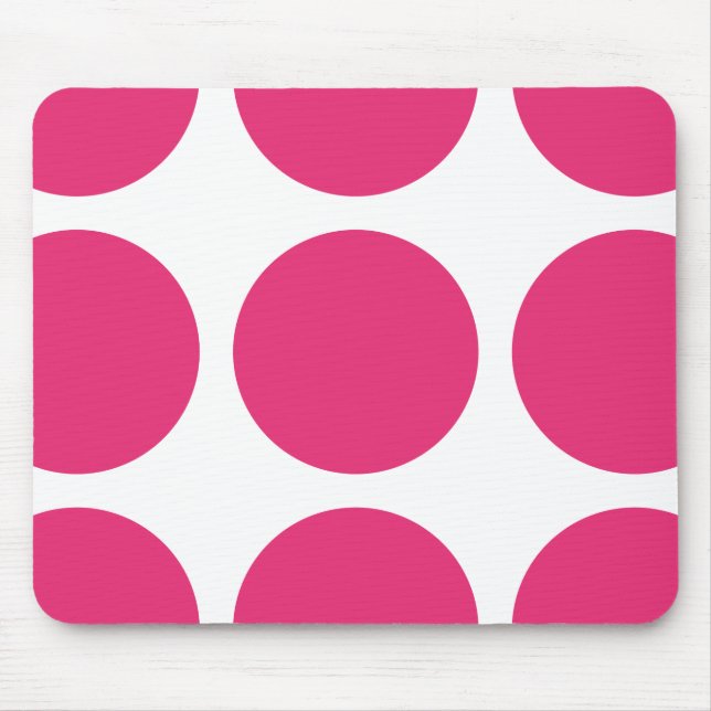 Big Polka dots Mousepad Musmatta (Framsidan)