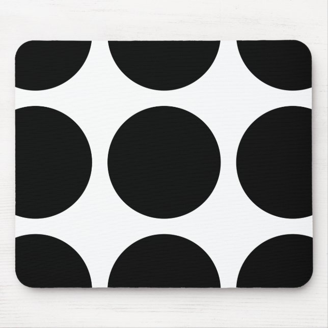 Big Polka dots Mousepad Musmatta (Framsidan)