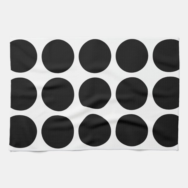 Big Polka dots Towel Kökshandduk (Horisontell)