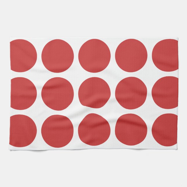 Big Polka dots Towel Kökshandduk (Horisontell)