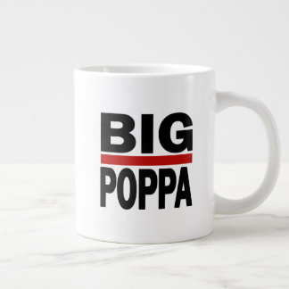 Big Poppa Hip hop Pappa Fars dag Gift Jumbo Mugg