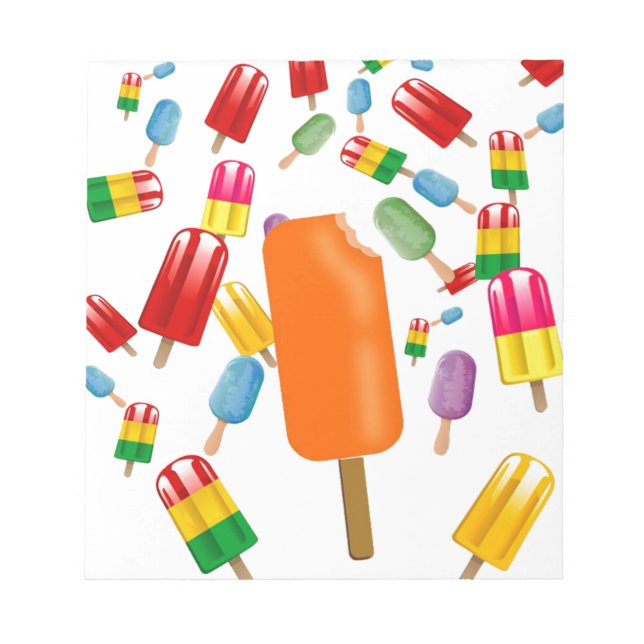 Big Popsicle Chaos by Ana Lopez Anteckningsblock (Framsida)