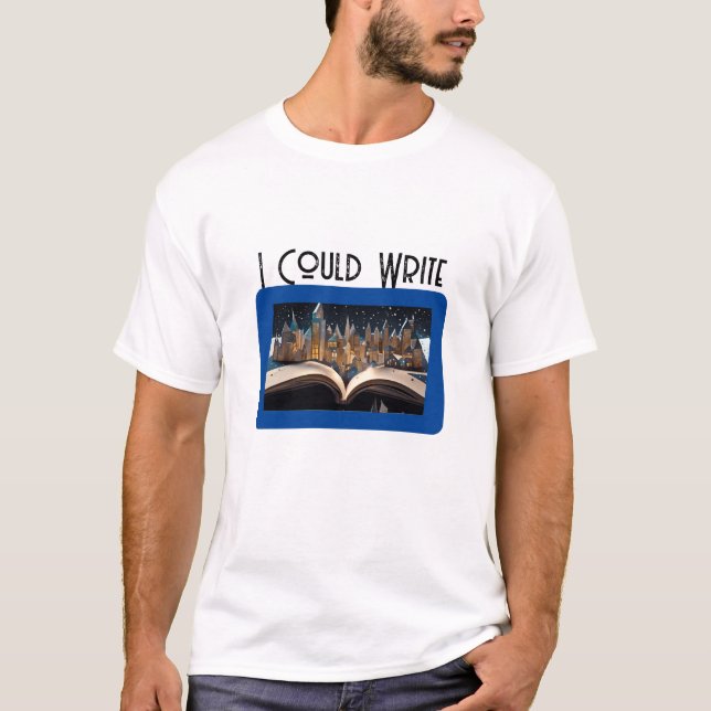 Big Popup Bok T-Shirt (Framsida)