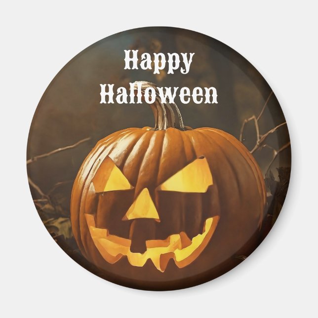Big Pumpkin Halloween-samling Magnet (Framsidan)