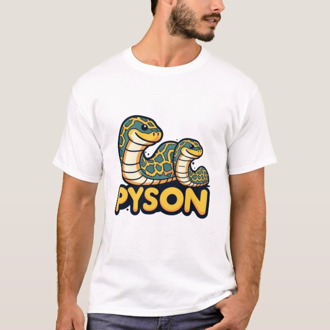 Big python och Little python T Shirt (Framsida)