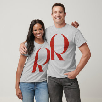 Big R: Jeanne Moderno Lettres Tee Shirt