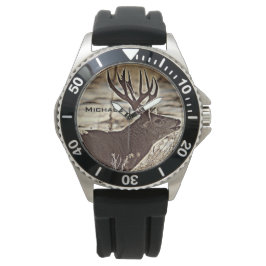 Big Rack Whitetail Buck Armbandsur