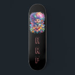 *~* Big Rainbow Hair Troll AP89 Neon Initial Mini Skateboard Bräda 18,5 Cm<br><div class="desc">(Sökkod AP89 för Troll-objekt och AP88 för medeltida temaobjekt ) Överför enkelt till andra Zazzle-produkter. BLACK-bakgrundsskateboard. Den ljusa och åh så lycklig NEON Rainbow färg kommer bara in i TROLL bilder och BREV. Anpassa/anpassa INITIALER/MONOGRAM. Den konstiga slumpen Long Hair Troll. Bright RAINBOW neon färg med BIG HAIR. Det här är...</div>