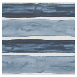 BIG RAND Indigo Watercolor Rand Mönster Tyg