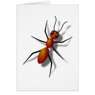 Big Red Ant Hälsningskort