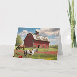 Big Red Barn Kort