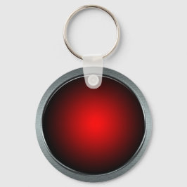 Big Red Button Keychain Nyckelring