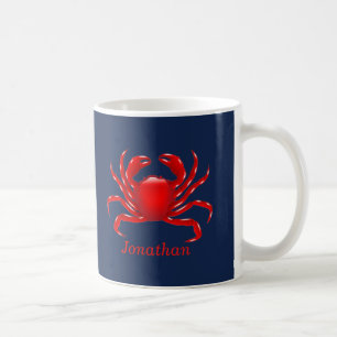Big Red Crab Back to school Dorm Essentials Kaffemugg