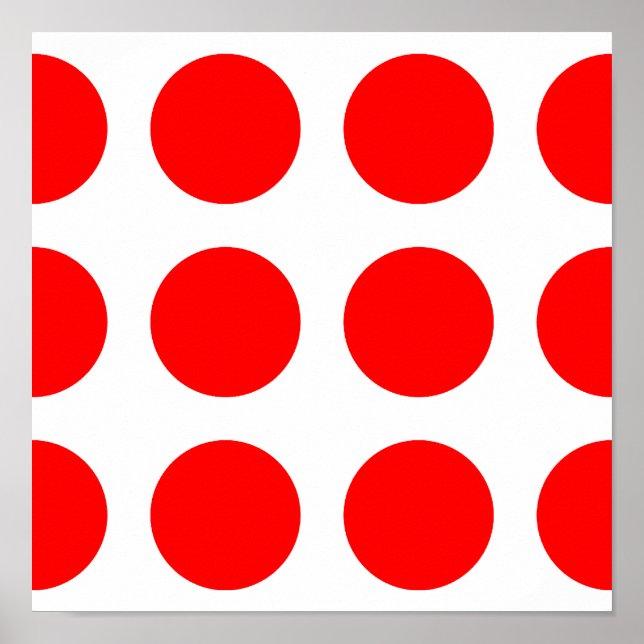 Big Red Dots Poster (Framsidan)
