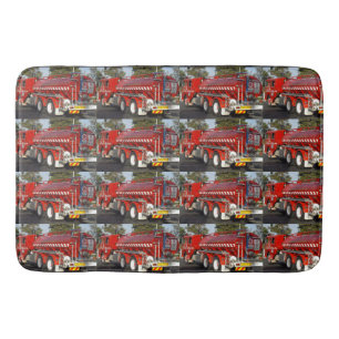 Big Red Fire Engine Badrumsmatta