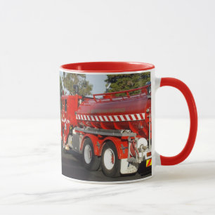 Big Red Fire Engine Mugg