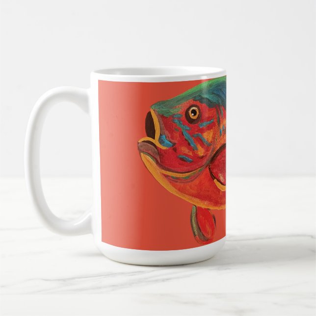 Big Red Fish Mugg (Vänster)